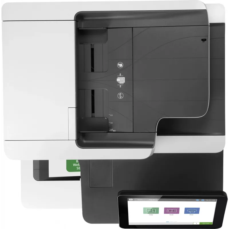 HP Color LaserJet Enterprise MFP M578dn, Laser, Colour printing, 1200 x 1200 DPI, A4, Direct printing, White