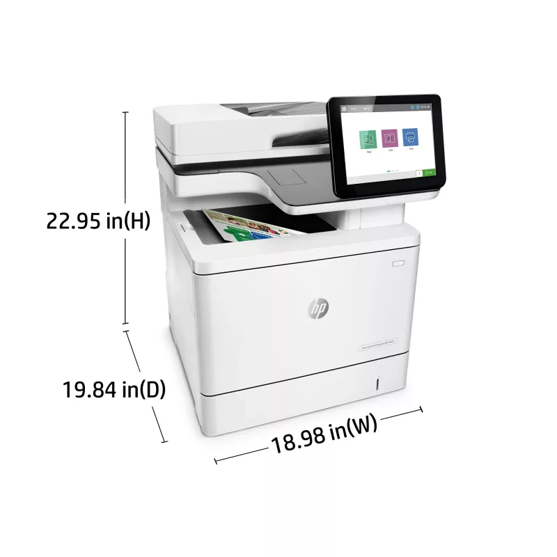 HP Color LaserJet Enterprise MFP M578dn, Laser, Colour printing, 1200 x 1200 DPI, A4, Direct printing, White