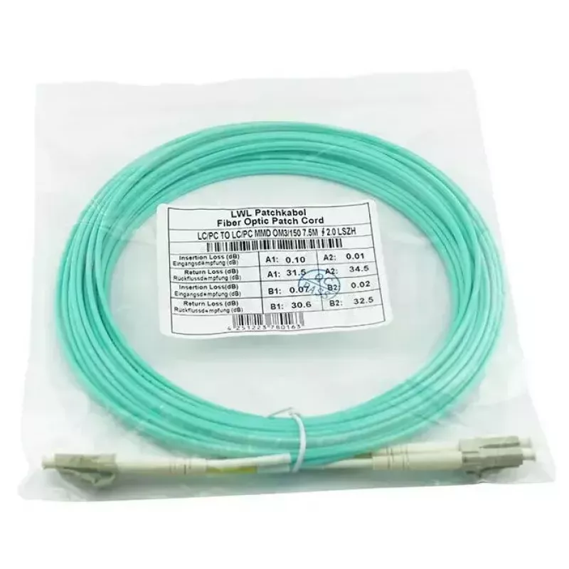 InfiniBand fibre optic cable BlueOptics 050502K512000003M 3 m 2x LC LC/APC