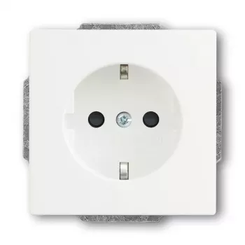 Socket outlet Busch-Jaeger 2011-0-3879 CEE 7/3 2P+E 16A 250V White