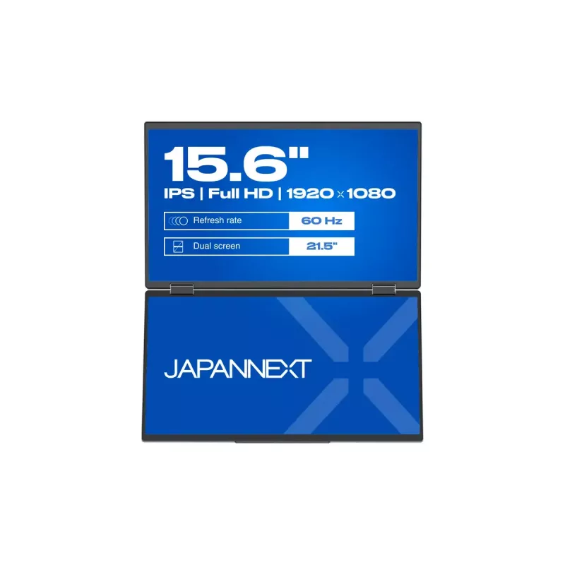 JAPANNEXT JN-DMD-IPS156F computer monitor 39.6 cm (15.6 inch) 1920 x 1080 pixels Full HD LCD Black