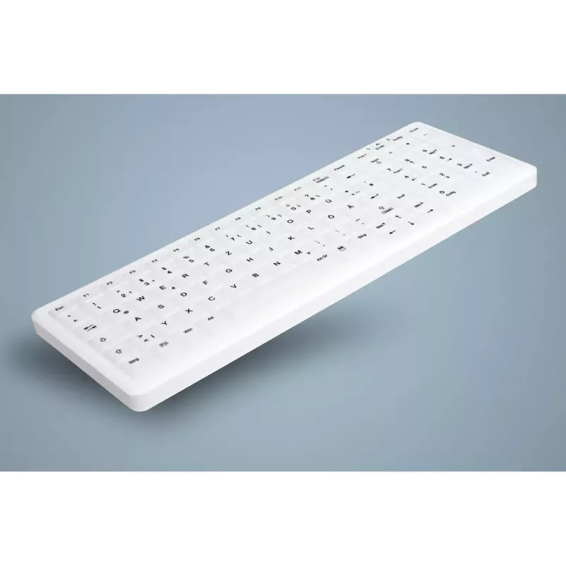 Active Key AK-C7000F-UVS-W/CH keyboard Medical USB White Full-size Wired Membrane LED