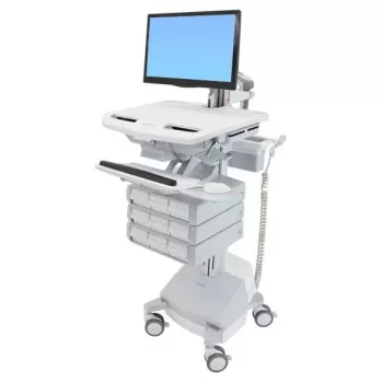 Multimedia cart Ergotron StyleView Aluminium Grey White