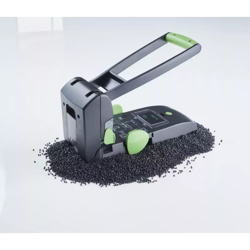Hole Punch Novus B 2200 re+new 200 sheets Black Green