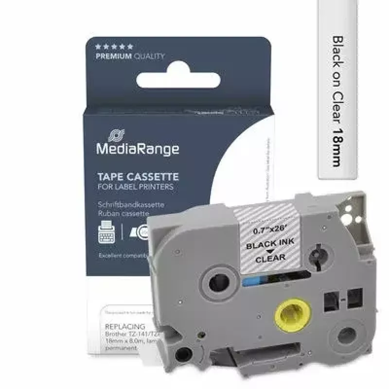 Label-making tape MediaRange MRBTZ141 compatibility Brother TZ-141