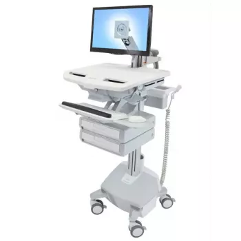 Multimedia cart Ergotron StyleView Aluminium Grey White