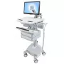 Multimedia cart Ergotron StyleView Aluminium Grey White