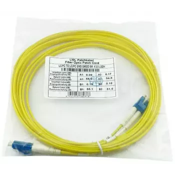 BlueOptics LRCABLE1M InfiniBand Fibre Optic Cable 1m LC Yellow G.657.A1