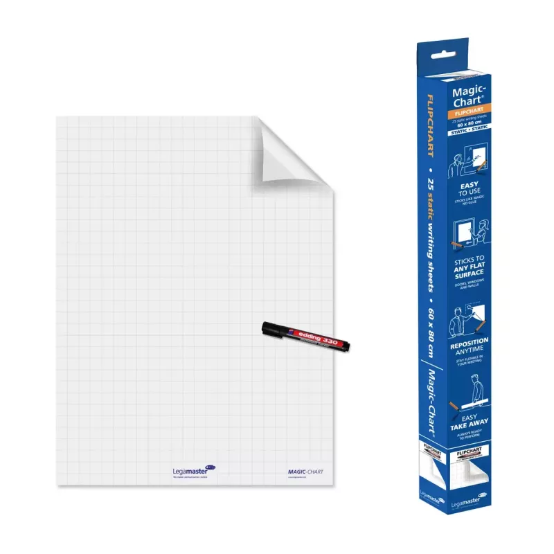 Flipchart Foil Legamaster Magic-Chart 60x80cm