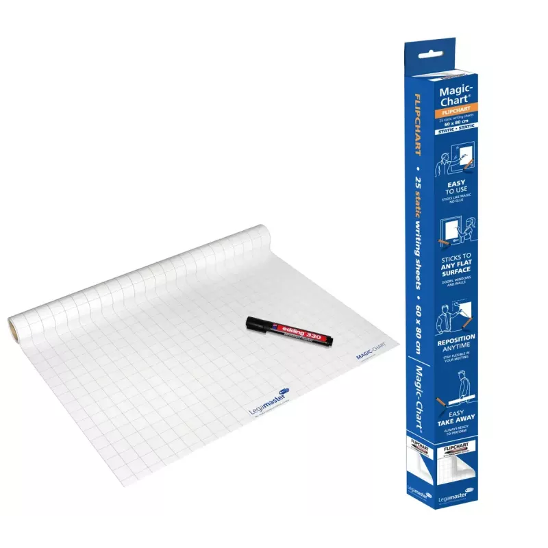 Flipchart Foil Legamaster Magic-Chart 60x80cm
