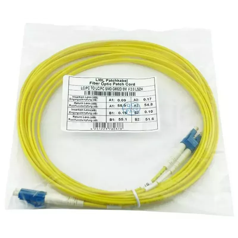 BlueOptics SFP3131BU10MK InfiniBand Fibre Optic Cable 10 m LC Yellow