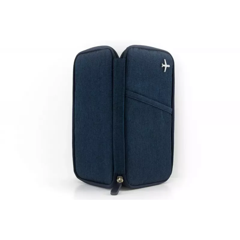Safe Flight Blue Polyester Travel Bag TROIKA TRV20/DB