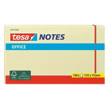 Self-adhesive note paper TESA 57655 Rectangle Yellow