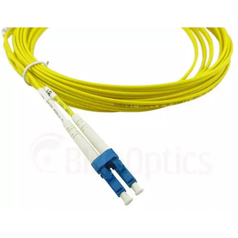 Fibre optic patch cable BlueOptics SFP3131BU3MK 3 m OS2 LC–LC yellow, 9 µm, full duplex