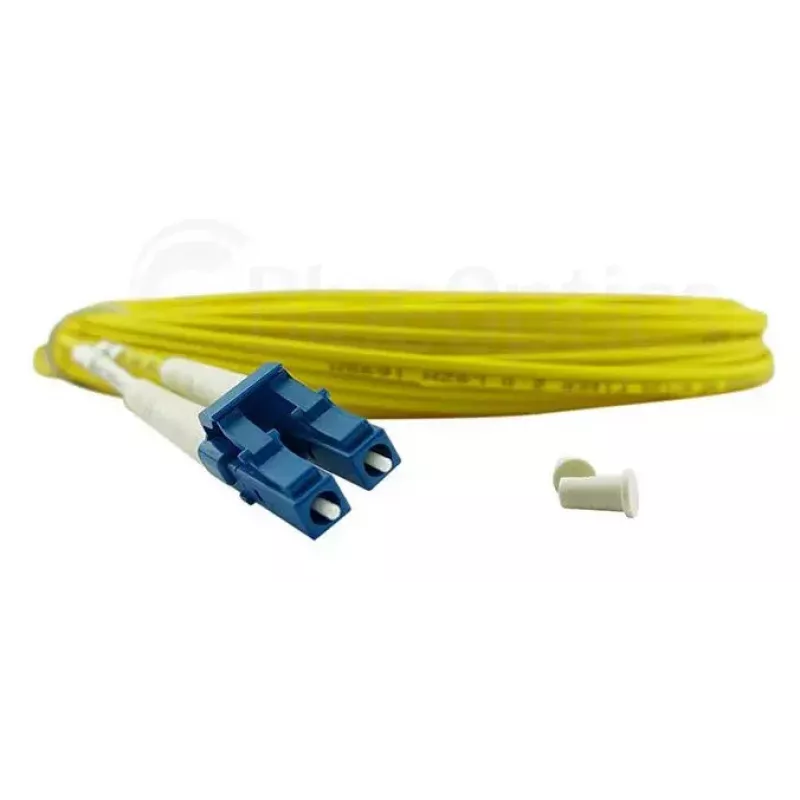 Fibre optic patch cable BlueOptics SFP3131BU3MK 3 m OS2 LC–LC yellow, 9 µm, full duplex