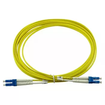 Fibre optic patch cable BlueOptics SFP3131BU3MK 3 m OS2 LC–LC yellow, 9 µm, full duplex