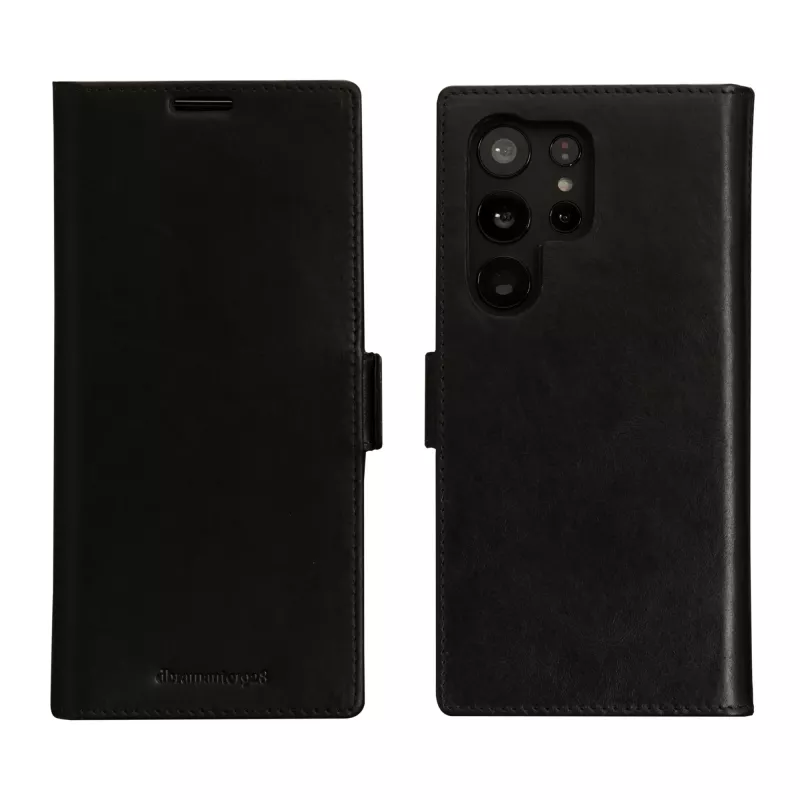 Folio phone case dbramante1928 Lynge for Samsung Galaxy S23 Ultra — black, 3 card pockets, fits 6.8 inch