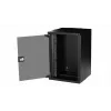 Equip Eco Mount 10' Cabinet, 09U, 300X300MM, RAL9005 Black