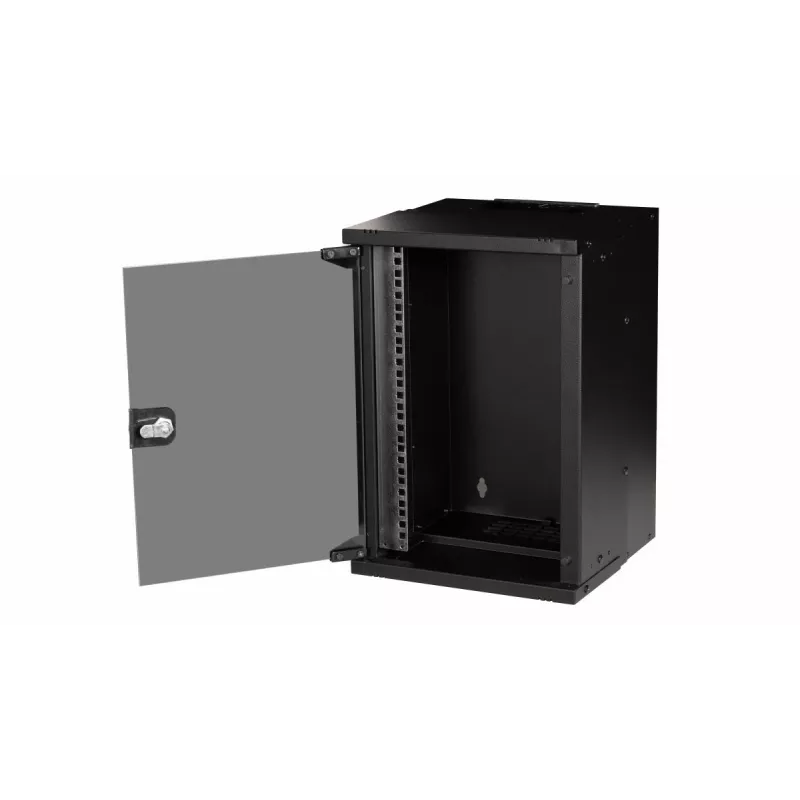 Equip Eco Mount 10' Cabinet, 09U, 300X300MM, RAL9005 Black