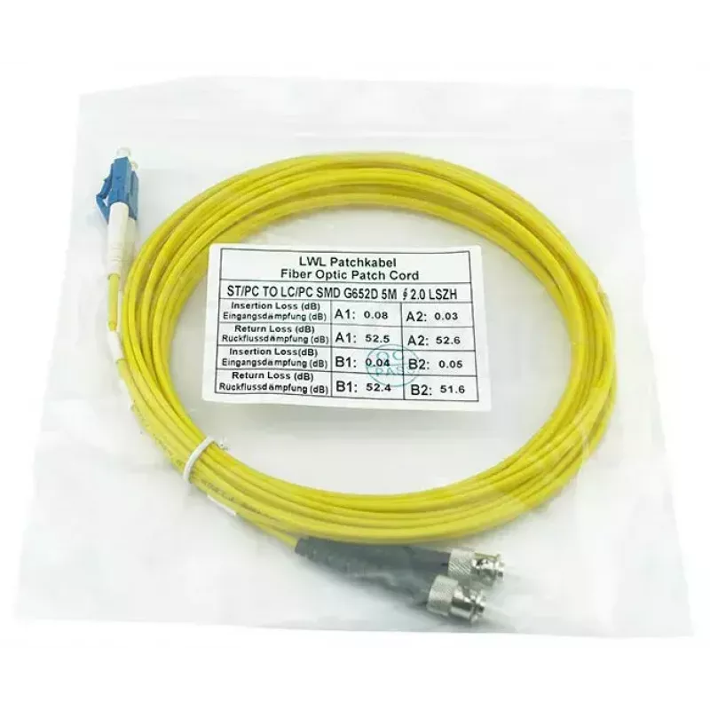 BlueOptics SFP3133BU5MK InfiniBand fibre optic cable 5 m Duplex LC Duplex ST