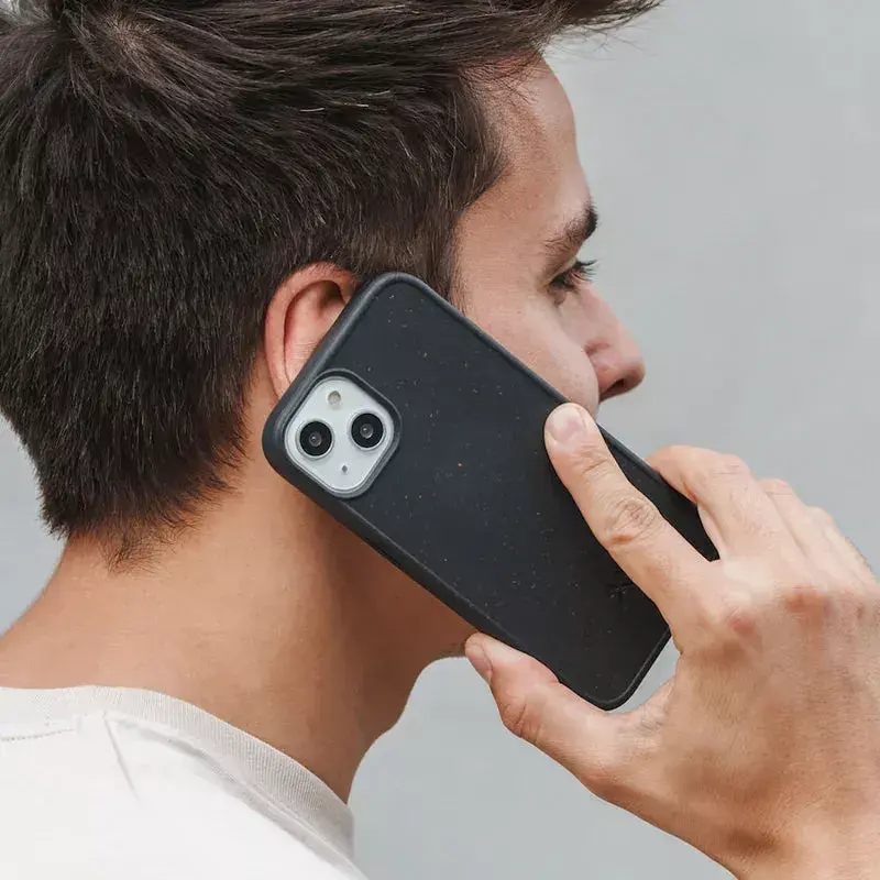 Woodcessories Bio Case mobile phone case Cover Black iPhone 14 Plus 17 cm