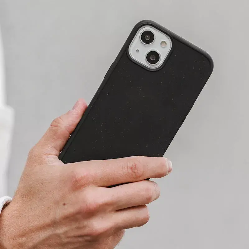 Woodcessories Bio Case mobile phone case Cover Black iPhone 14 Plus 17 cm