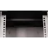 Wall-mounted rack cabinet EQUIP EWM-06-3030-B 6U, 312 mm wide, 300–330 mm depth, black