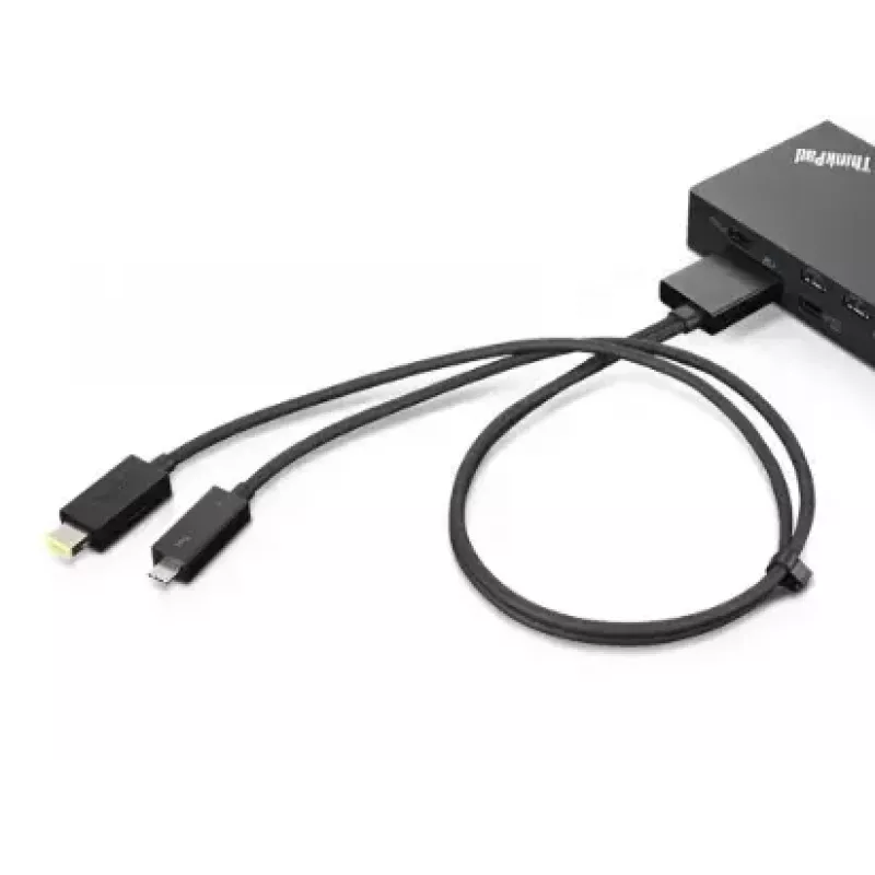 Lenovo 4X90U90616 USB graphics adapter Black