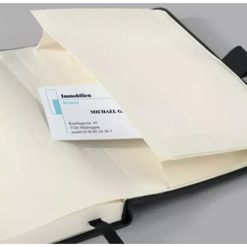 Writing Notebook Sigel CO132 A6 194 Sheets Black