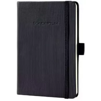 Writing Notebook Sigel CO132 A6 194 Sheets Black