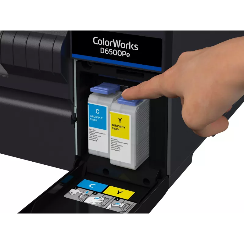 Epson ColorWorks CW-D6500Pe inkjet colour label printer, USB, Ethernet