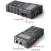 Techly I-CT PRO-POECK network cable tester PoE tester Black, Grey