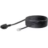 Cable Schwaiger 6.0m RJ-12 - TAE-F 6 m Black