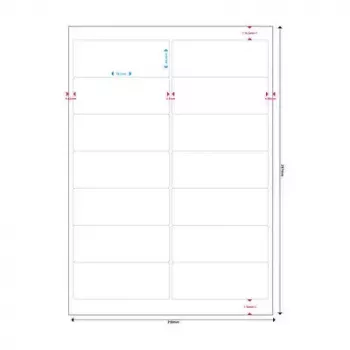 Self-adhesive label MediaRange MRINK146