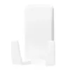 Razor holder Tesa Powerstrips Waterproof Wave, adhesive bathroom mount, waterproof design, white