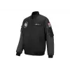 Bomber Jacket ASUS ROG Cosmic Bomber Male Regular Fit Long Sleeve Black Grey