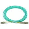 BlueOptics InfiniBand Fibre Optic Cable 7.5m 2x LC LC/APC Green