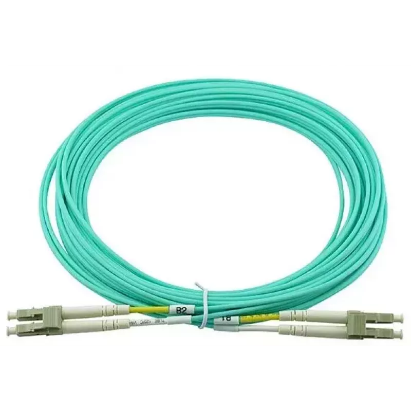 BlueOptics InfiniBand Fibre Optic Cable 7.5m 2x LC LC/APC Green