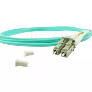 BlueOptics InfiniBand Fibre Optic Cable 7.5m 2x LC LC/APC Green