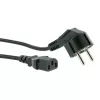 Schuko/C13 M/F Power Cable 1.8m Schwaiger CK80531