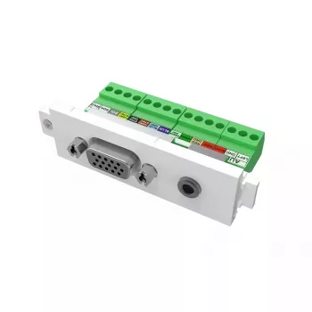 Socket outlet VGA + 3.5 mm Vision TC3 VGAF3.5MM
