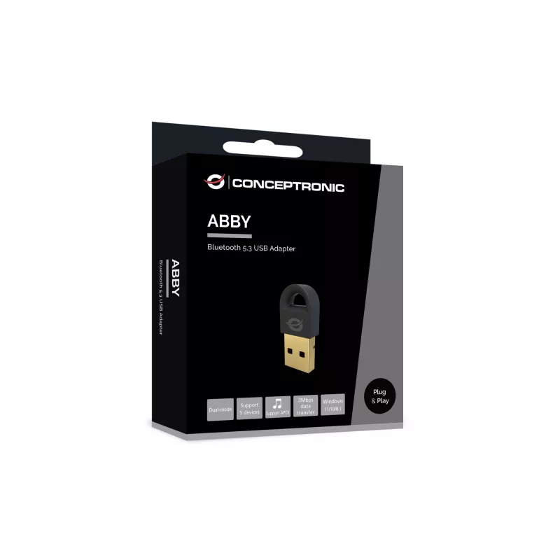 Conceptronic ABBY16B Bluetooth 5.3 USB Adapter