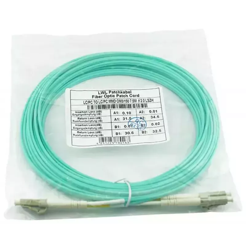 BlueOptics SRCABLE3M InfiniBand fibre optic cable 3 m LC Aqua