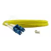 Fiber optic patch cable BlueOptics SFP3131BU1MK 1 m G.657.A1 LC–LC 9 µm full duplex yellow