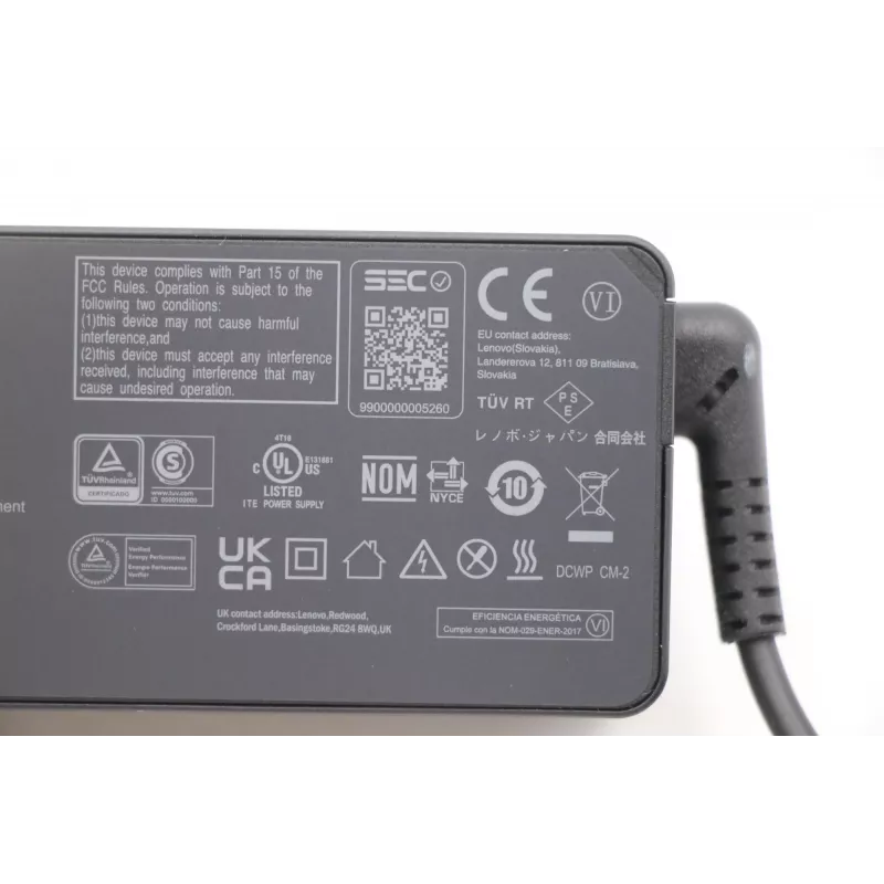 Lenovo 5A10W86251 power adapter/inverter Indoor 65 W Black