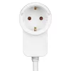 Hama Powerplug power extension 3 m 2 AC outlet(s) Indoor White