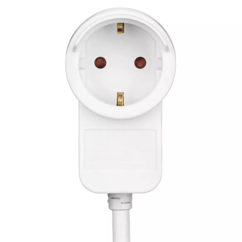 Hama Powerplug power extension 3 m 2 AC outlet(s) Indoor White