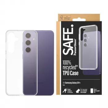 PanzerGlass SAFE. by ® TPU Case Samsung Galaxy S24+ | Transparent