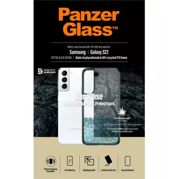 HardCase Cover PanzerGlass for Samsung Galaxy S22 Transparent