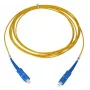 Fibre optic cable BlueOptics SFP2222BU1MK SC SC OS2 1 m Yellow